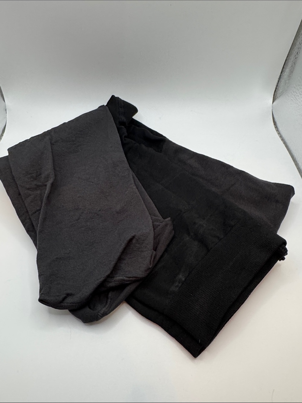 Black control tights by assets
